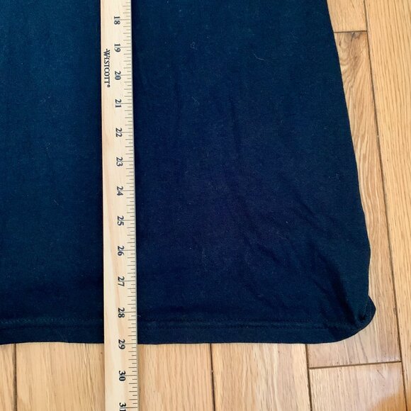 Vintage Y2K I am an Alien Jerzees Tag Men's Large Black Skating Surfing Biking - Picture 3 of 4